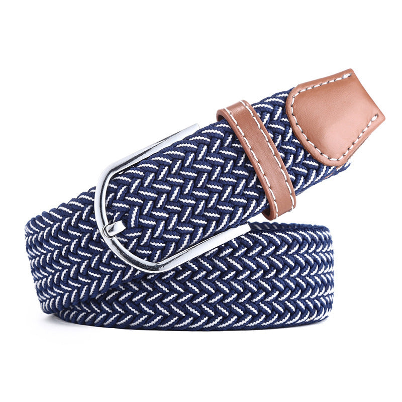 Elastic Woven Belt Buckle Design - Flexible Comfort