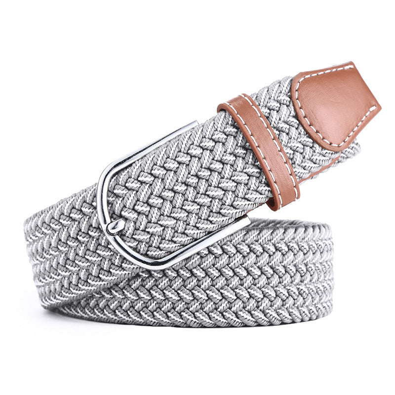 Elastic Woven Belt Buckle Design - Flexible Comfort