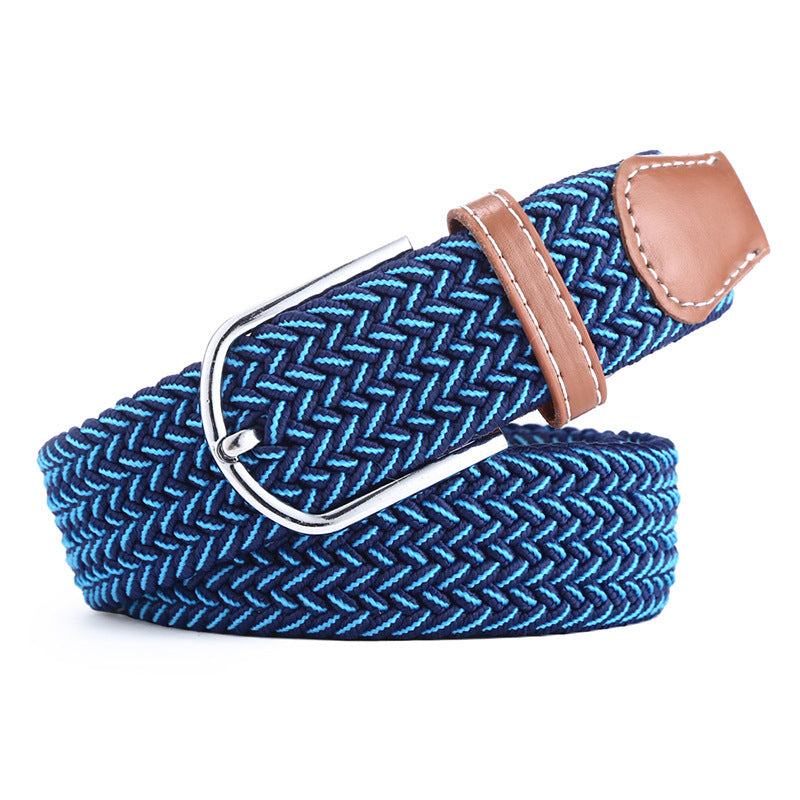 Elastic Woven Belt Buckle Design - Flexible Comfort