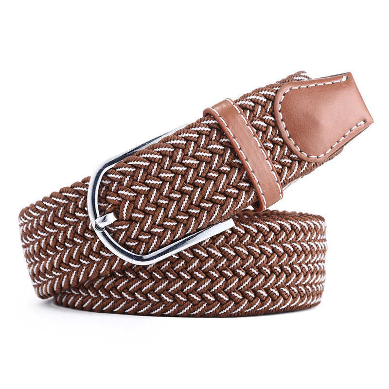 Elastic Woven Belt Buckle Design - Flexible Comfort