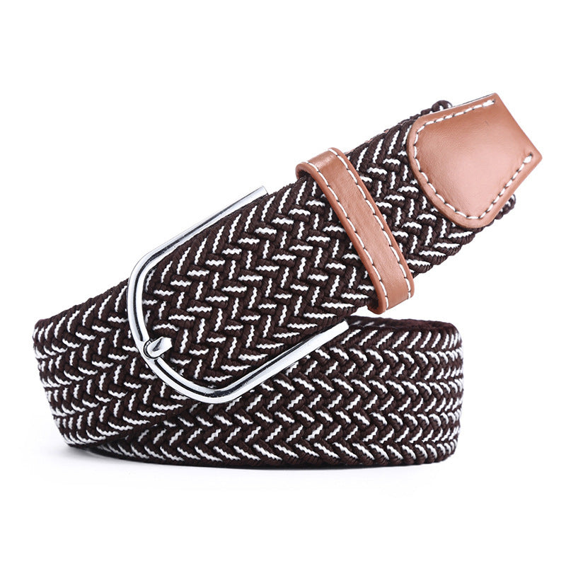 Elastic Woven Belt Buckle Design - Flexible Comfort
