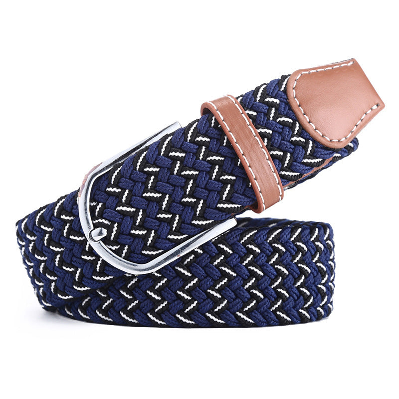 Elastic Woven Belt Buckle Design - Flexible Comfort