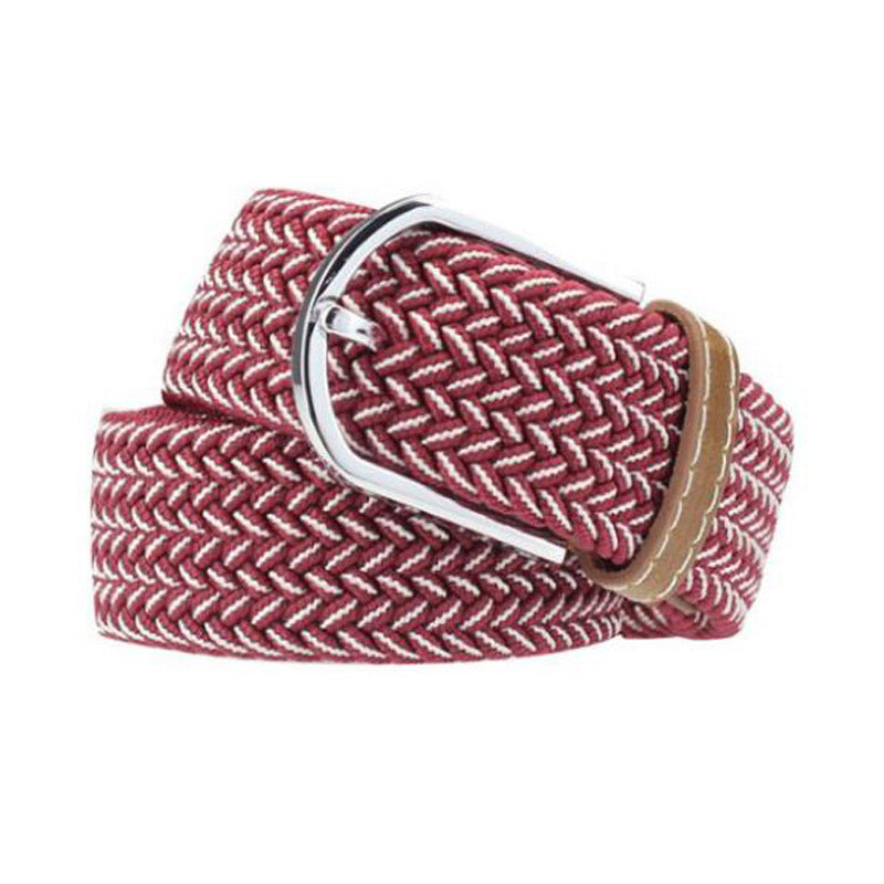 Elastic Woven Belt Buckle Design - Flexible Comfort