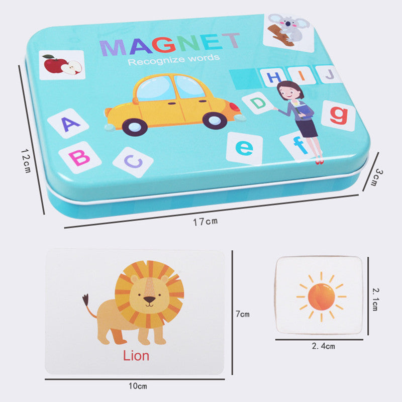 Jouets éducatifs d'apprentissage précoce pour bébés, lettres et chiffres magnétiques pour enfants, ensemble