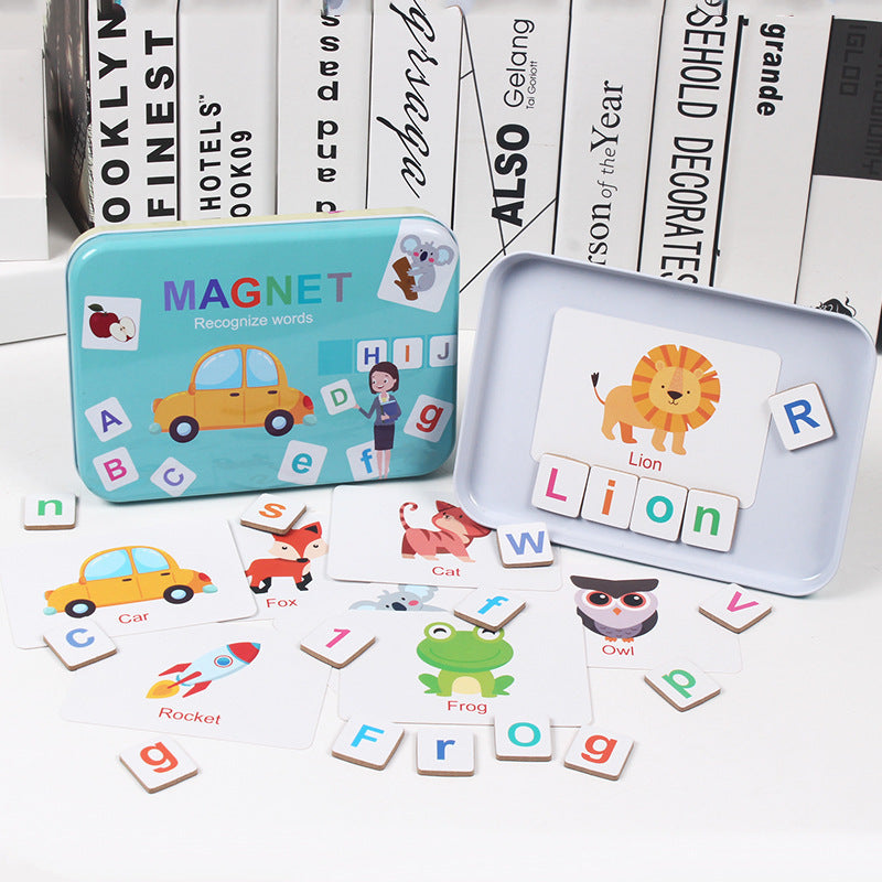 Jouets éducatifs d'apprentissage précoce pour bébés, lettres et chiffres magnétiques pour enfants, ensemble