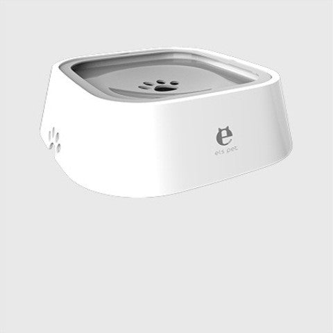 1,5 L Katt Hund Vattenskål Bär Flytande Skål Anti-Overflow Slow Water Feeder Dispenser Djurfontän ABS&PP Hundtillbehör