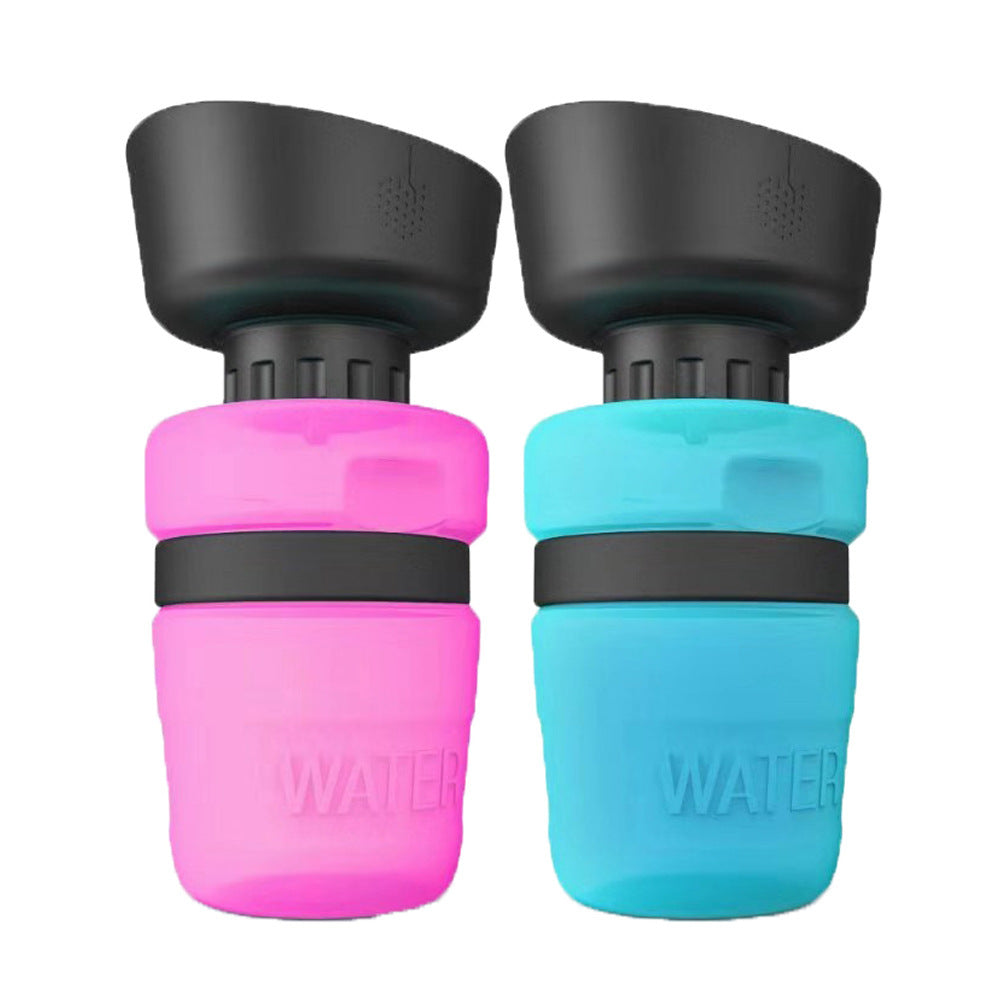 Pet Outdoor Foldable Water Bottle - Portable Dog Travel Water Dispenser