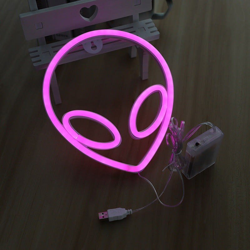 LED Wall Hanging Neon Model Light