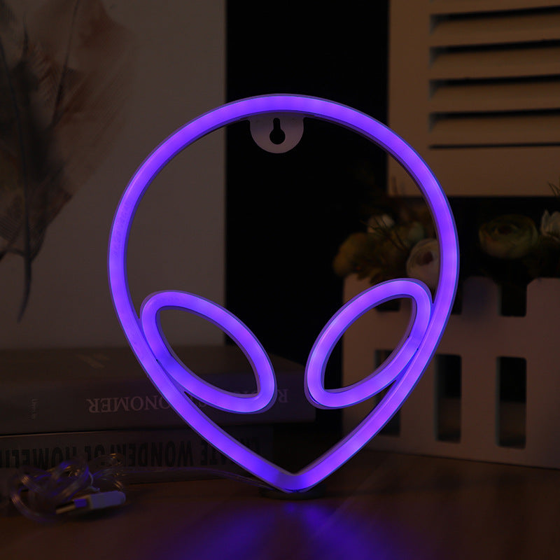 LED Wall Hanging Neon Model Light