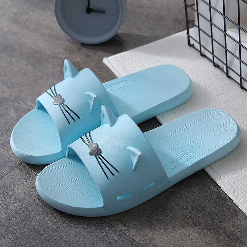 Non-Slip Bathing Soft Bottom Wear Cute Net Red Slippers Outside Home