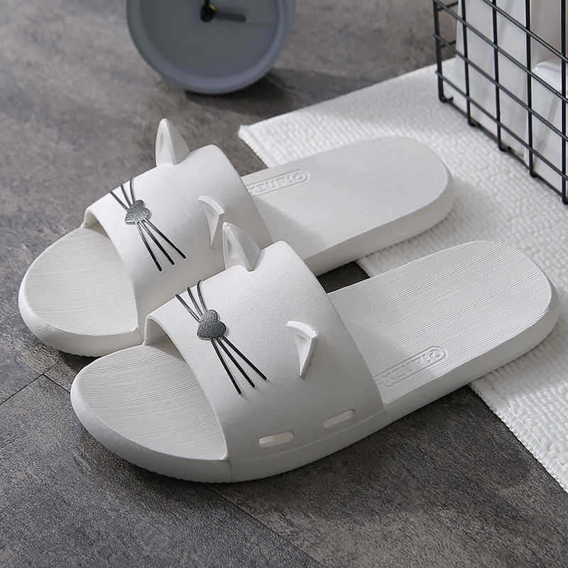 Non-Slip Bathing Soft Bottom Wear Cute Net Red Slippers Outside Home
