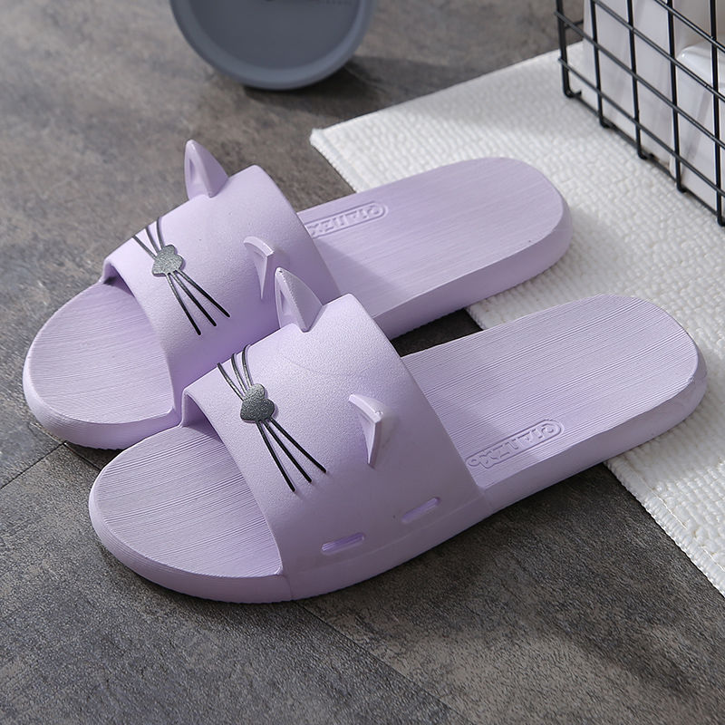 Non-Slip Bathing Soft Bottom Wear Cute Net Red Slippers Outside Home