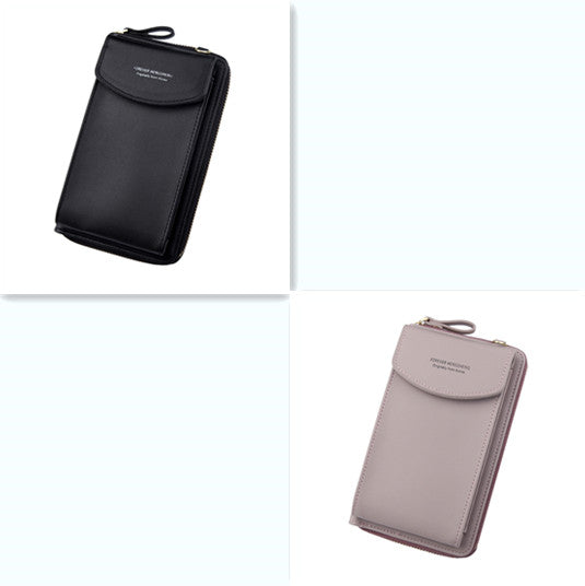 Mobiltelefonväska Dragkedja Dam Diagonal Bag