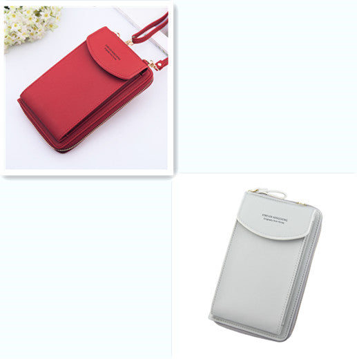 Mobiltelefonväska Dragkedja Dam Diagonal Bag