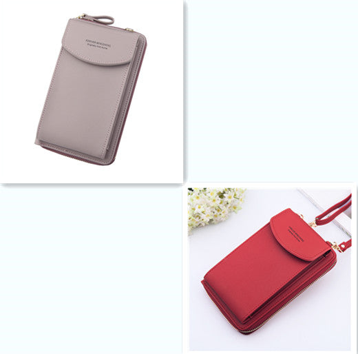 Mobiltelefonväska Dragkedja Dam Diagonal Bag