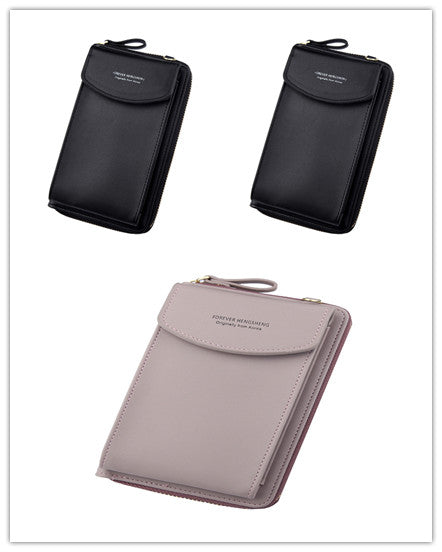 Mobiltelefonväska Dragkedja Dam Diagonal Bag