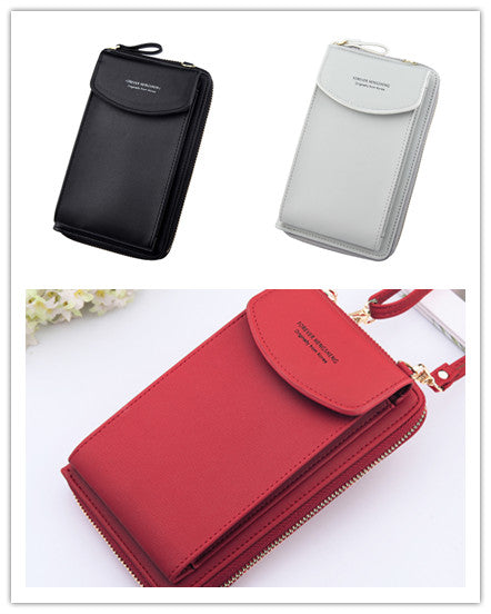 Mobiltelefonväska Dragkedja Dam Diagonal Bag