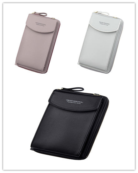 Mobiltelefonväska Dragkedja Dam Diagonal Bag