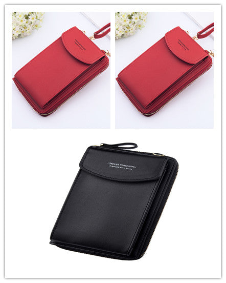 Mobiltelefonväska Dragkedja Dam Diagonal Bag