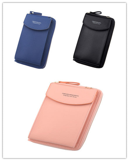 Mobiltelefonväska Dragkedja Dam Diagonal Bag