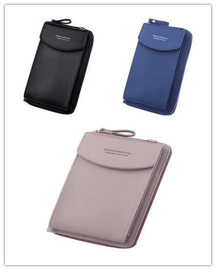 Mobiltelefonväska Dragkedja Dam Diagonal Bag