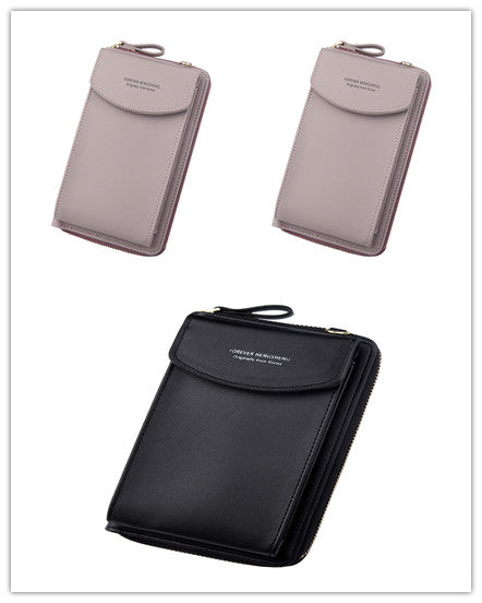 Mobiltelefonväska Dragkedja Dam Diagonal Bag