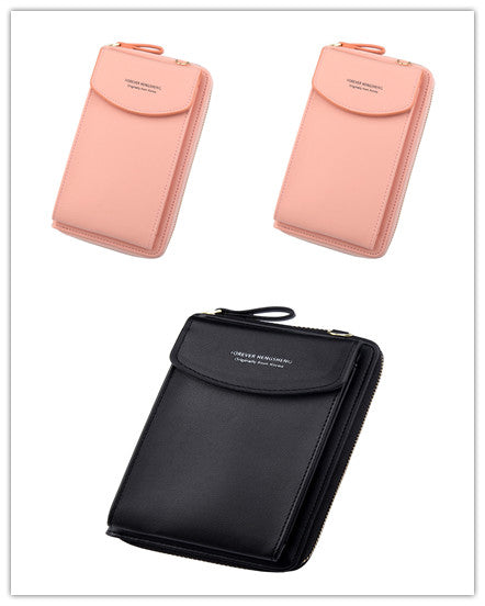Mobiltelefonväska Dragkedja Dam Diagonal Bag