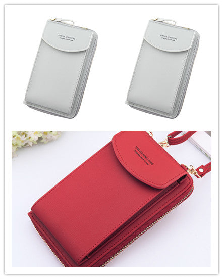 Mobiltelefonväska Dragkedja Dam Diagonal Bag