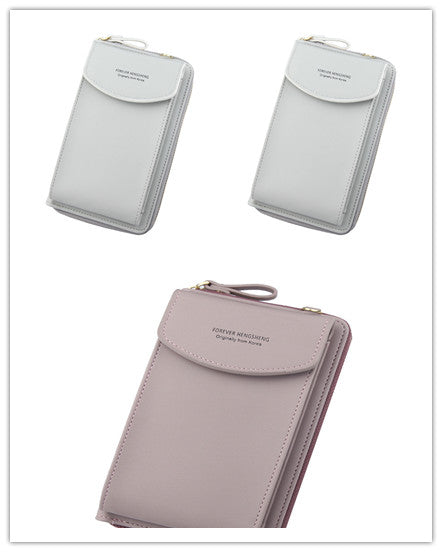 Mobiltelefonväska Dragkedja Dam Diagonal Bag