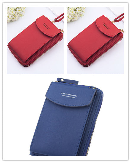Mobiltelefonväska Dragkedja Dam Diagonal Bag