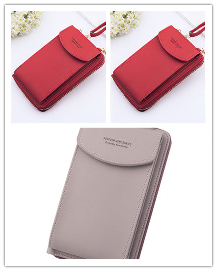 Mobiltelefonväska Dragkedja Dam Diagonal Bag