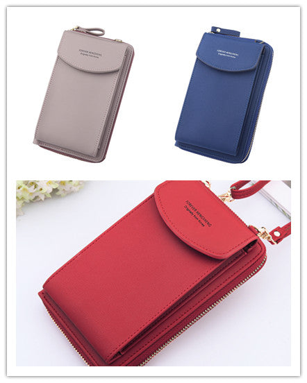Mobiltelefonväska Dragkedja Dam Diagonal Bag