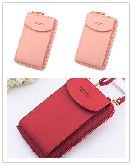 Mobiltelefonväska Dragkedja Dam Diagonal Bag