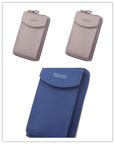 Mobiltelefonväska Dragkedja Dam Diagonal Bag
