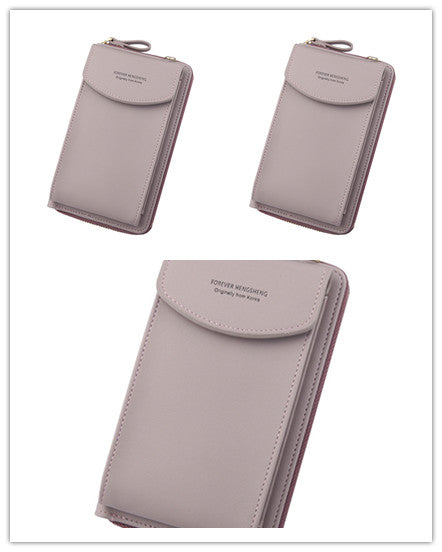 Mobiltelefonväska Dragkedja Dam Diagonal Bag