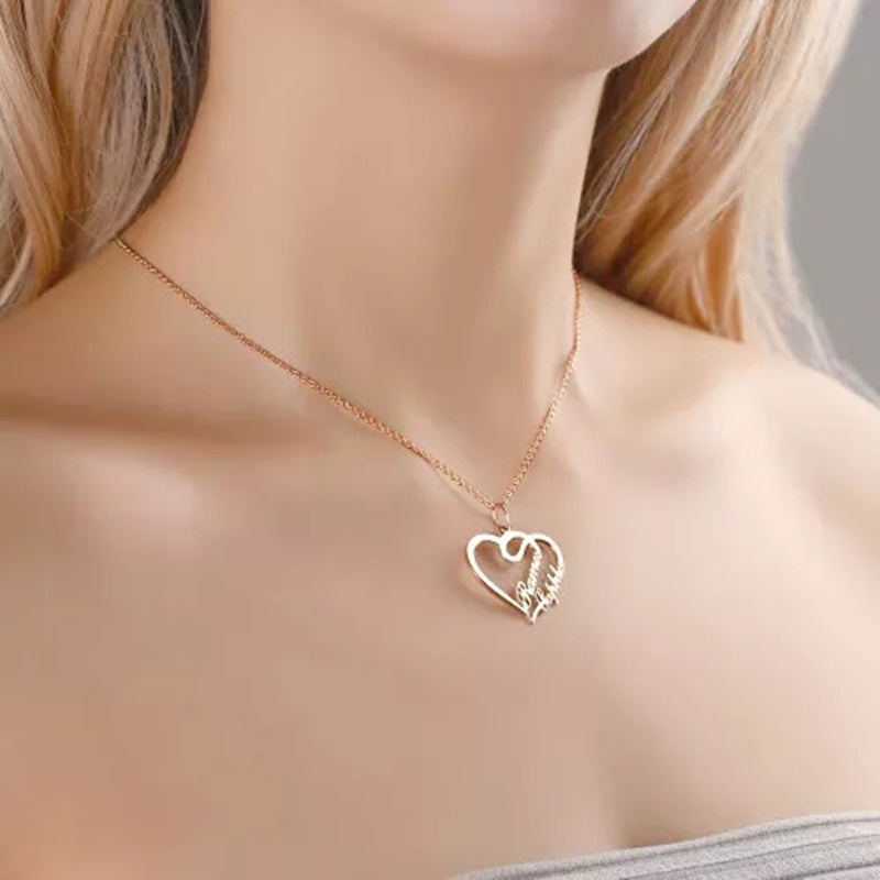 Stainless Steel Name Necklace Swedish 316L Steel Necklace