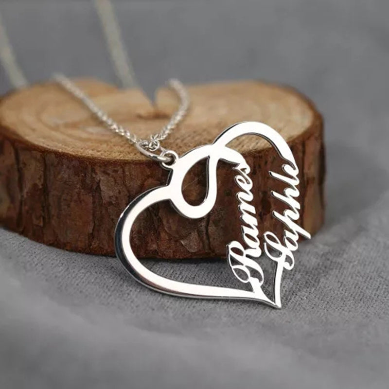 Stainless Steel Name Necklace Swedish 316L Steel Necklace