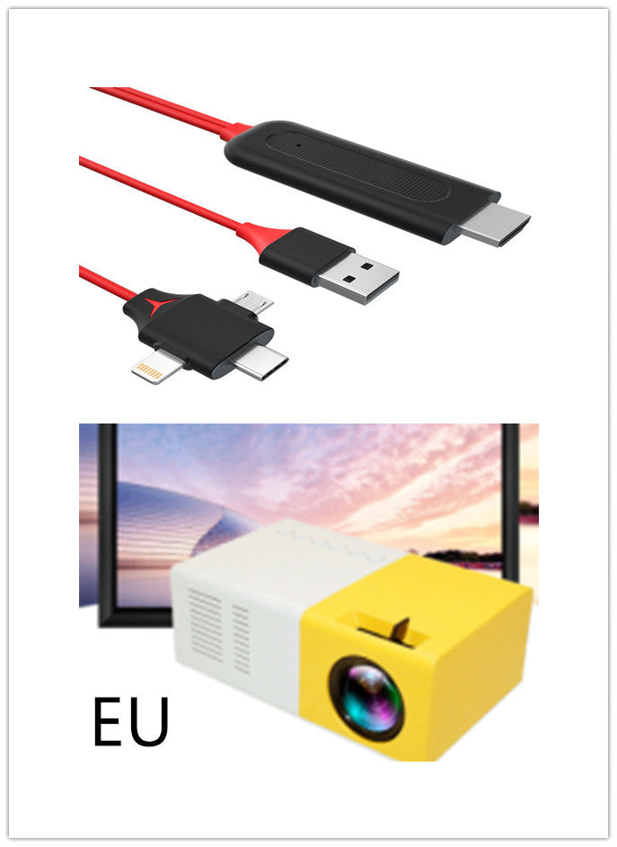 Holiday Entertainment Portable Projector