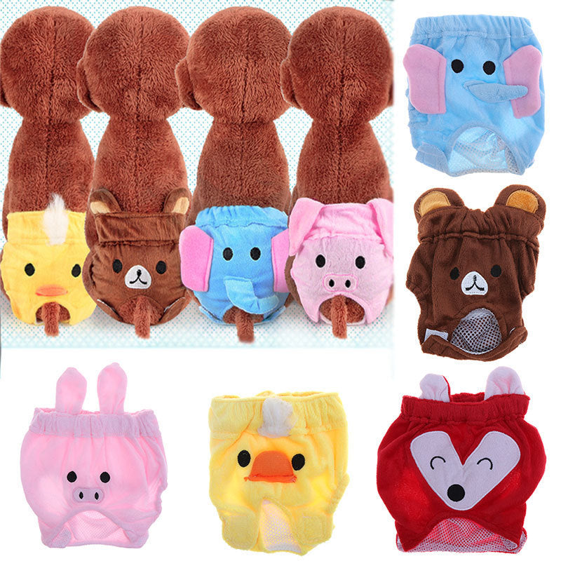 Couches réutilisables pour chiens, bande ventrale en coton, sous-vêtement physiologique