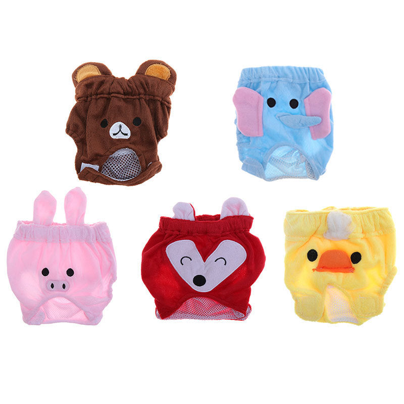 Couches réutilisables pour chiens, bande ventrale en coton, sous-vêtement physiologique