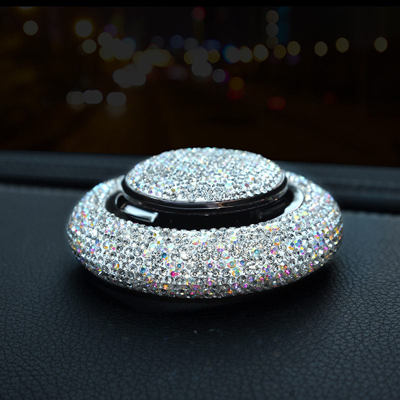 Crystal Diamond Car Air Freshener Parfym Tillbehör Bildekoration Solid Parfym