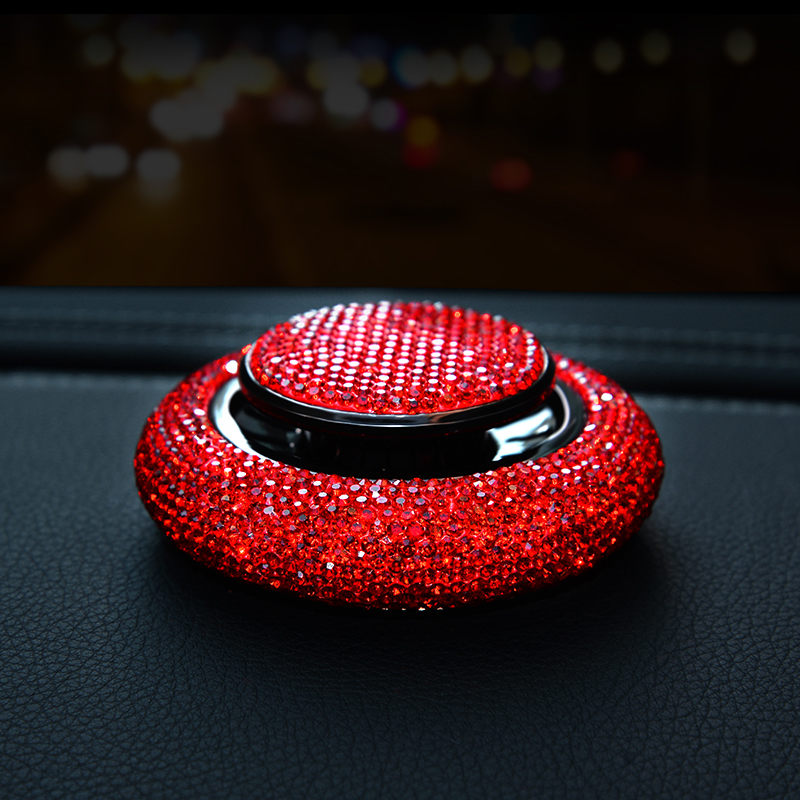 Crystal Diamond Car Air Freshener Parfym Tillbehör Bildekoration Solid Parfym