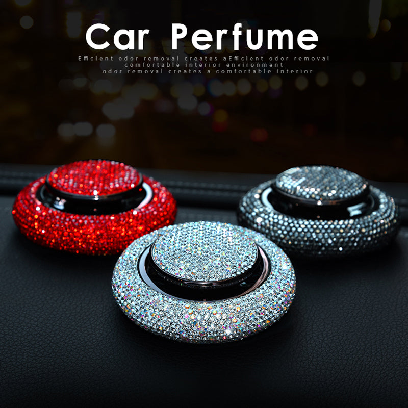 Crystal Diamond Car Air Freshener Parfym Tillbehör Bildekoration Solid Parfym