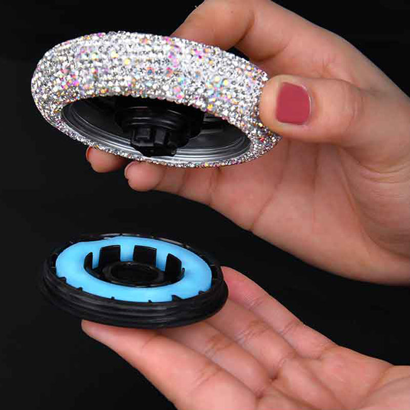 Crystal Diamond Car Air Freshener Parfym Tillbehör Bildekoration Solid Parfym