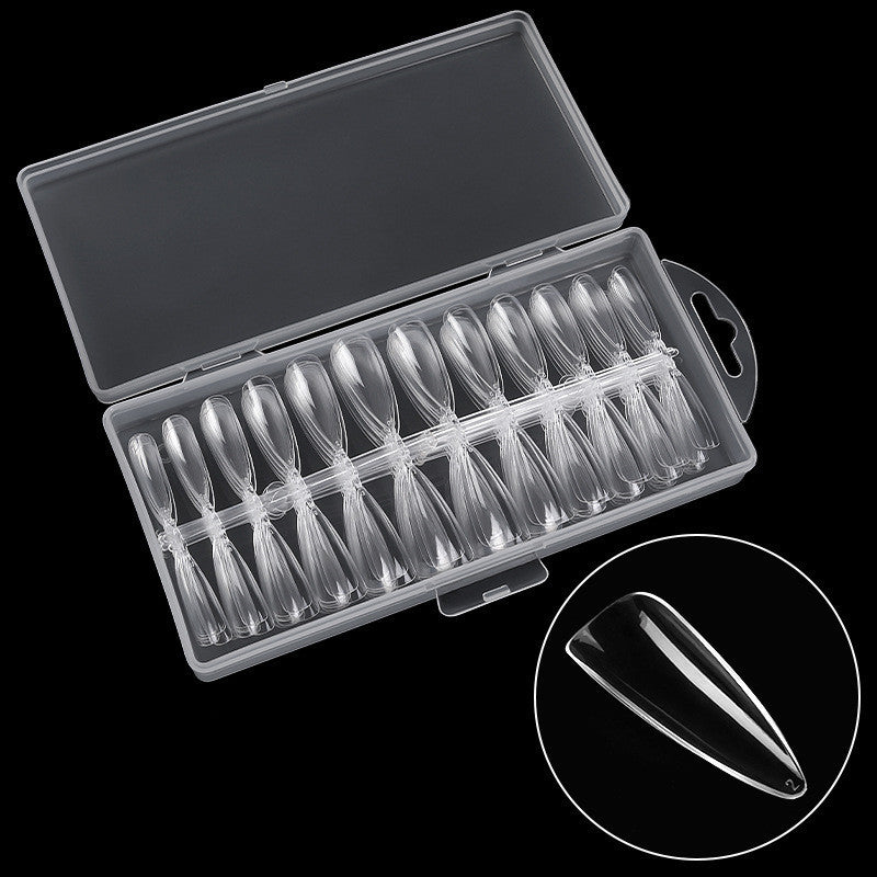 Ultra-Thin Seamless French Nail System - 240 Pieces | 8 Shape Options Professional Box