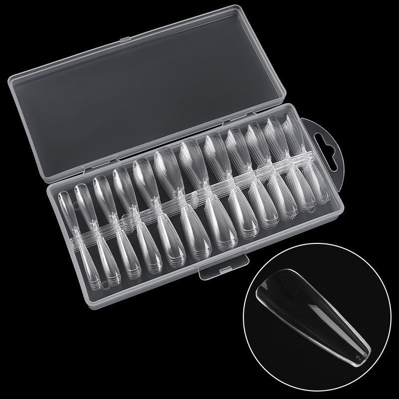 Ultra-Thin Seamless French Nail System - 240 Pieces | 8 Shape Options Professional Box