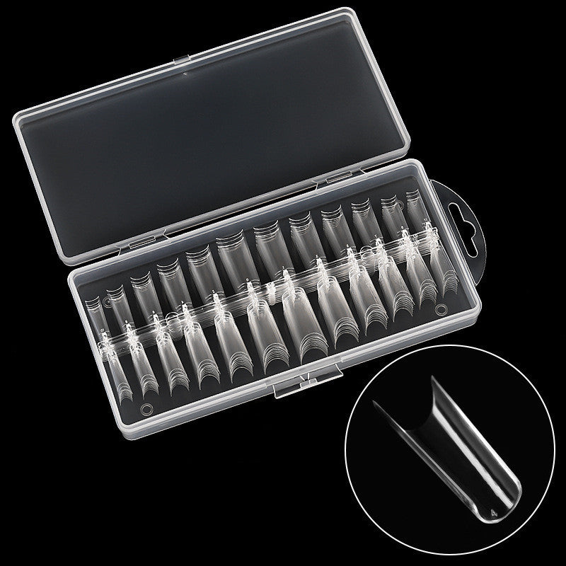 Ultra-Thin Seamless French Nail System - 240 Pieces | 8 Shape Options Professional Box