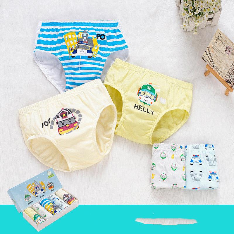 Sous-vêtements enfant homme Triangle coton garçon bébé coton