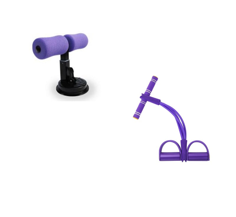 Professional Sit-Up Bar Trainer - Compact Steel Spring Core Strengthener