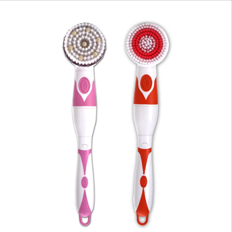 Electric Bath Massager, Multi-Function Scrubbing And Bathing Brush With Long Handle